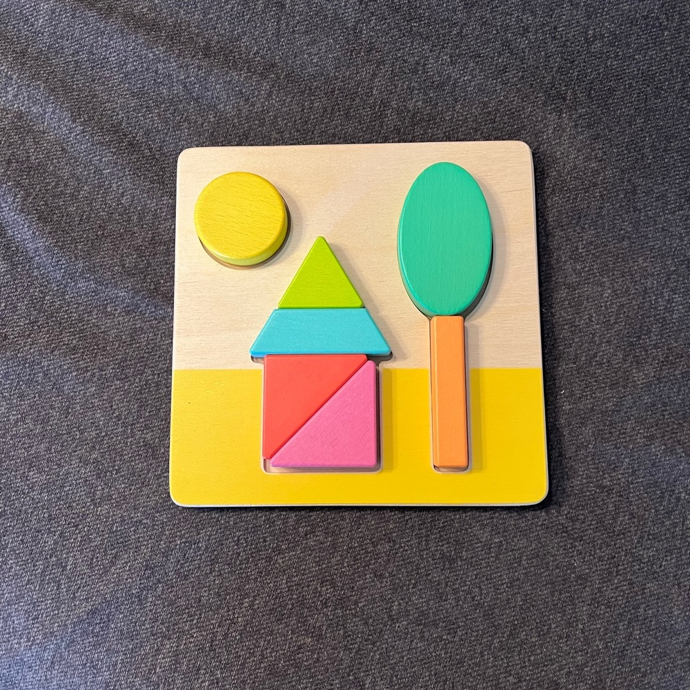 Lovevery Double Sided Sunny Day Puzzle